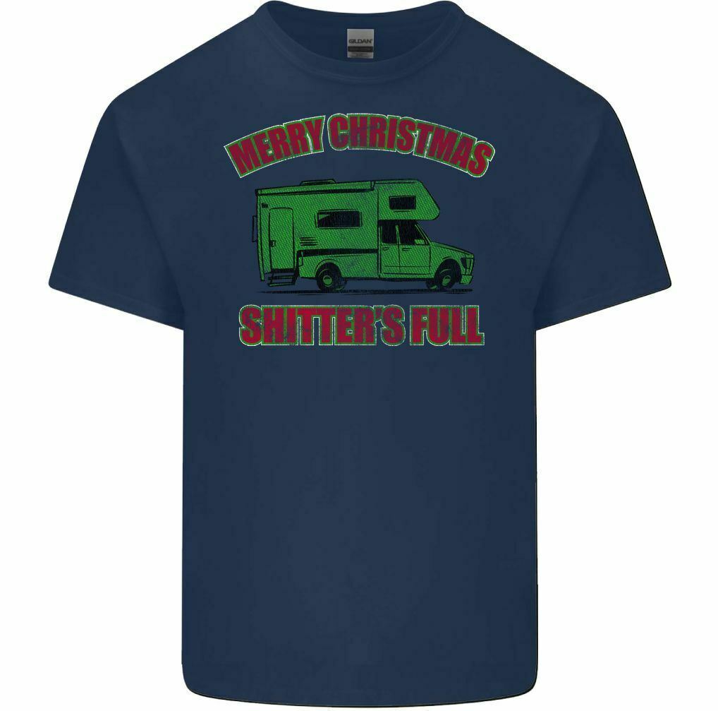 Shitter's Full Mens Funny Griswold Family T-Shirt Xmas Tee Top Stocking Filler