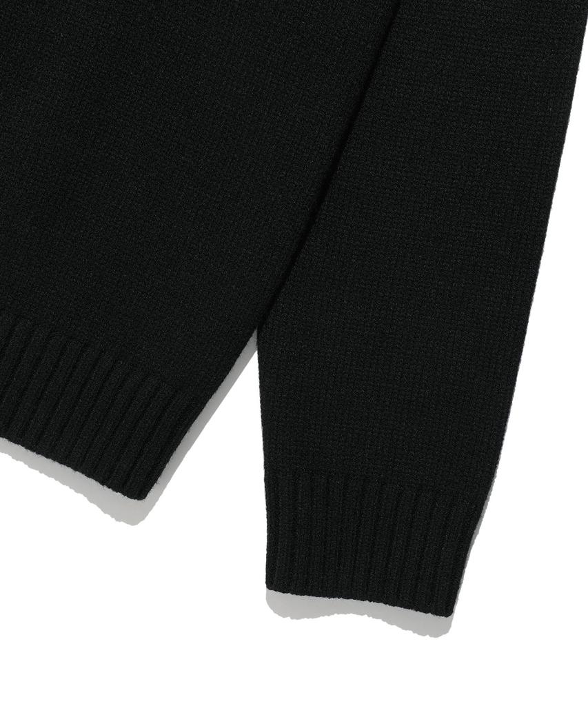WACKY WILLY Big Lily Graphic Pullover Knit Black