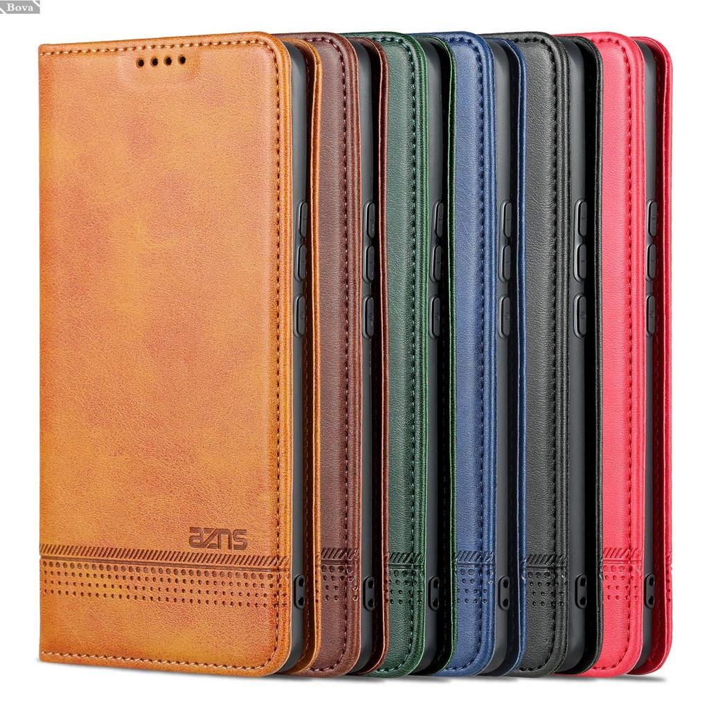 Custodia in Pelle Deluxe ad Adsorbimento Magnetico per Huawei Nova 10 / Nova 10 Pro Custodia Protettiva a Libro Aderente Fundas Coque