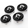 4 ks Krytka středu kola automobilu Kryt proti prachu pro ráfky automobilu Poklice pro Renault Dacia Megane 2 Duster Logan Captur Clio Laguna 3 Fluence