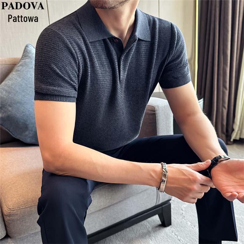 Men s Premium Knit Short-Sleeve Polo Shirt L
