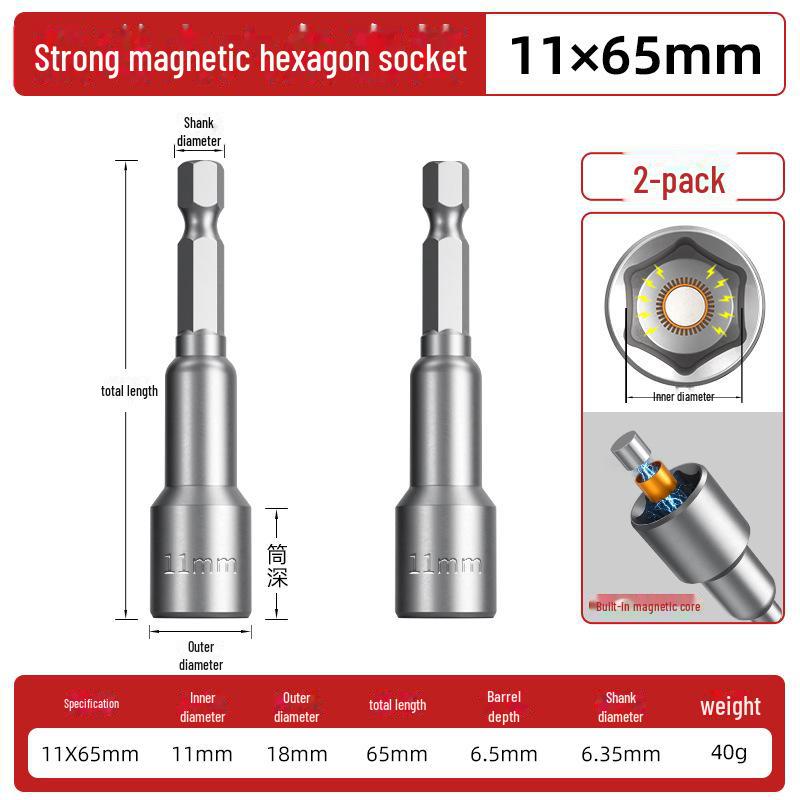 Dane Tools Magnetischer Inbusschlüssel und selbstschneidender Schraubendreher-Bohrersatz