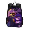 Murder Drone Circular Front Pocket Backpack Versatile Cartoon Large Capacity Boy or Girl School Birthday Best Gift