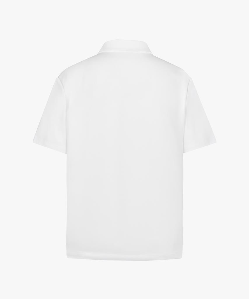 FAIRLIAR GOLF Men'S Open Collar T-Shirt (White)