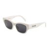 Minimalist Fashion Design Acetate Square Sunglasses Women Sunglasses White 40197U