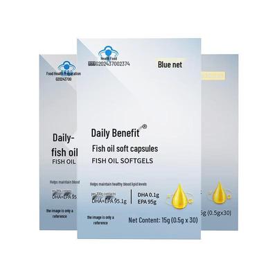 Nutrland Daily Omega-3 Fish Oil Capsules (EPA+DHA)