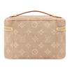 Louis Vuitton X Grace Coddington Catogram Meowgram Coated Canvas Mini Makeup Bag Women makeup bag Beige M15170