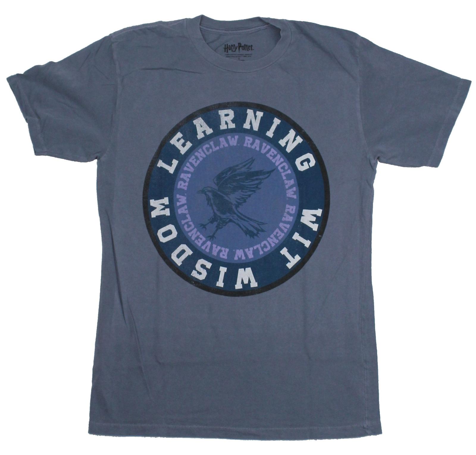 Harry Potter Mens T-Shirt - Ravenclaw Learning Wisdom Wit Crest L