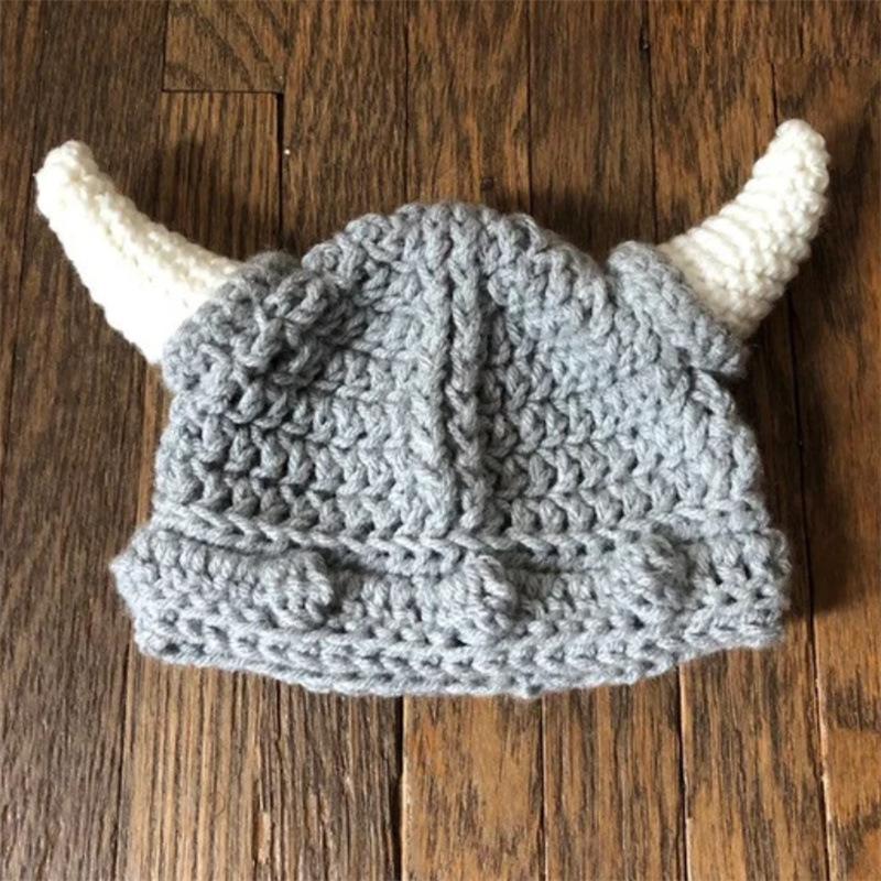 Ny stil handgjord virkad färgblockerad björnöron fashionabel personlig vuxen pullovermössa