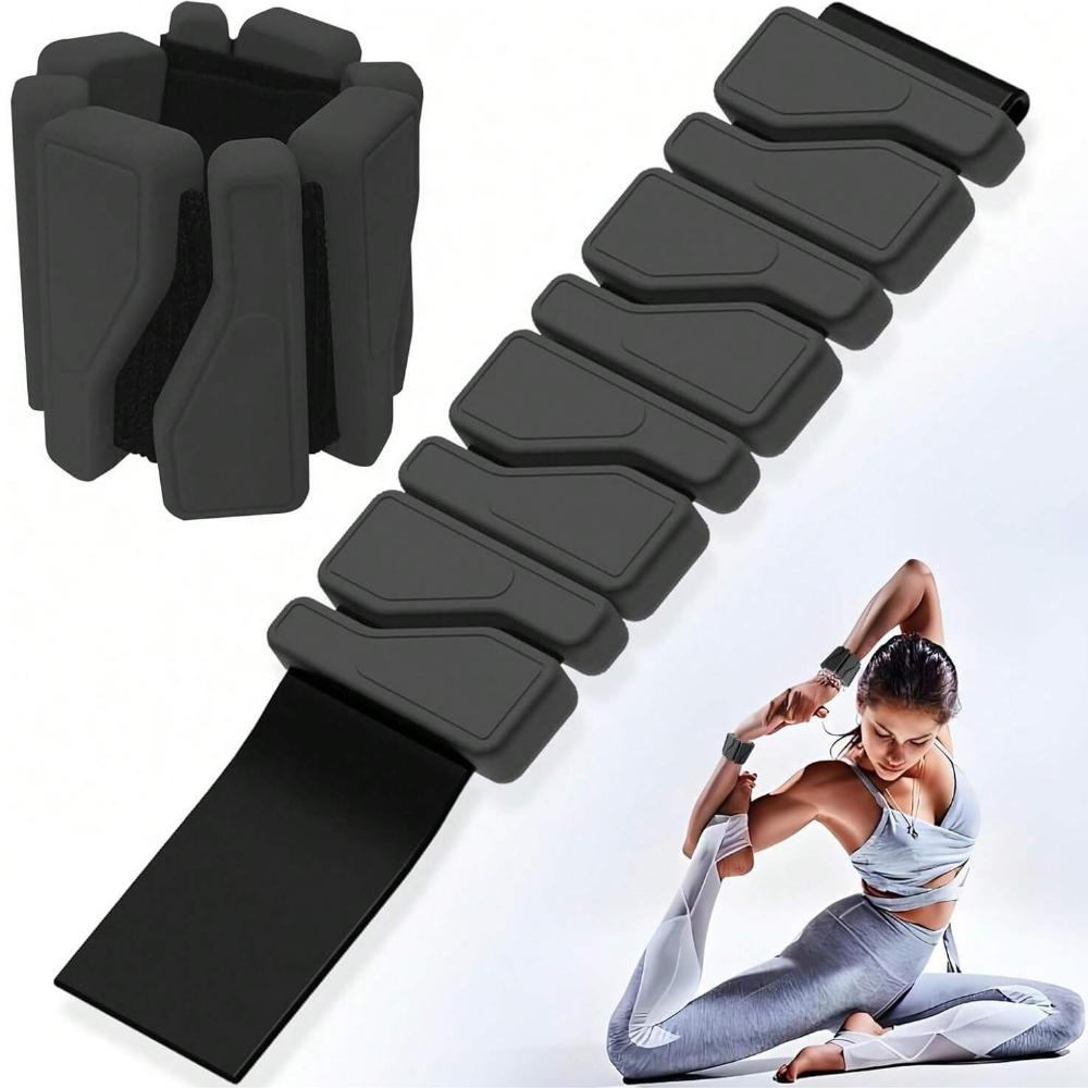 Pulseira de Fitness de Silicone com Suporte de Peso, Pulseira de Gravidade para Yoga e Corrida