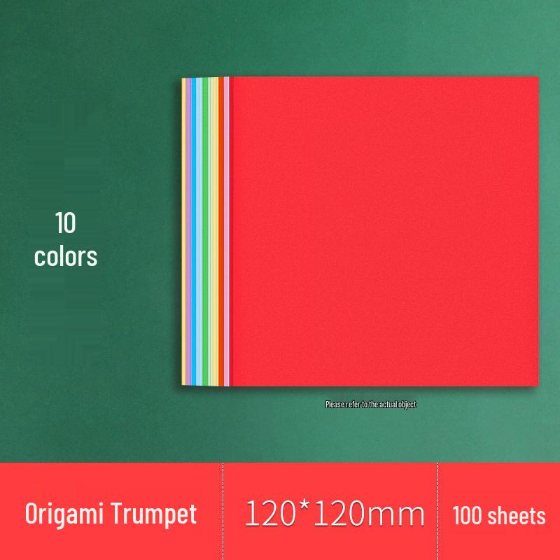 Handmade Origami Colored Paper for Kids - DIY Craft & Cutting Material