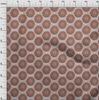 oneOone Cotton Flex Brown2 Fabric Asian Block Craft Projects Decor Fabric Printed By The Yard 40 Inch