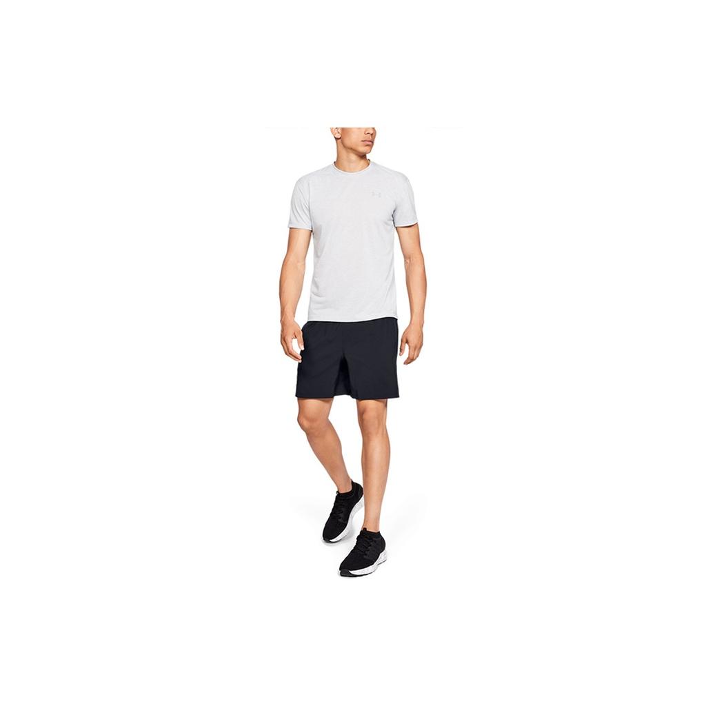 Under Armour 2-in-1 Running Shorts Men Bottoms Black 1326576-001