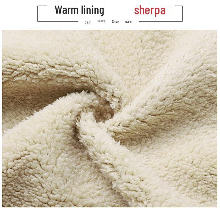 Autumn/Winter 2025 European Lambswool Thick Cardigan Hoodie Sweatshirt