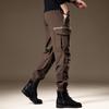 High-end Mountain Outdoor Tooling Casual Pants Men's Loose Large Size Autumn New Sports Harlan Charging Leggings