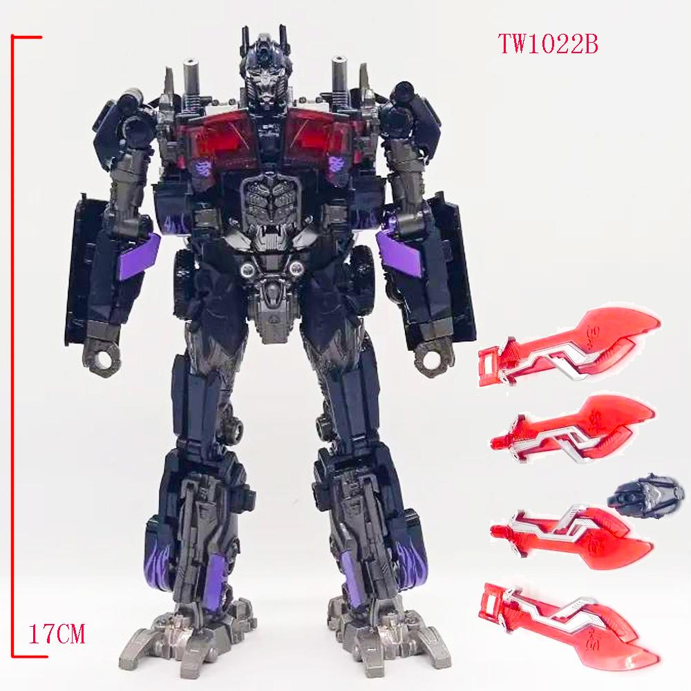 Transformation Toys Optimus Commander Flying Wing Car Deformation Model Action Figure Robot Anime BAIWEI TW1022 TW1022EX SS44 Poseable Articulated