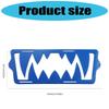 Grille Guard Cover Decoration Radiator Grille Teeth Insert for Vehicle Radiator Protector Decor Easy Installation