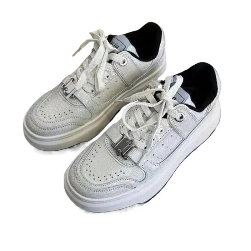 

Модные женские кроссовки на толстой подошве. Кроссовки простого дизайна. Высококачественная повседневная модная обувь. Кроссовки для бега на открытом воздухе для женщин. 40 бежевый