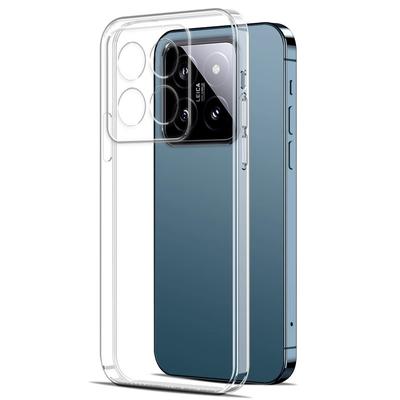 Ultra Thin Soft Tpu Back Protective Case Cover for Xiaomi 14t 13t Poco X6 X5 F6 Pro Remdi Note 14 13 12 11 10 Pro Shockproof Clear Cover