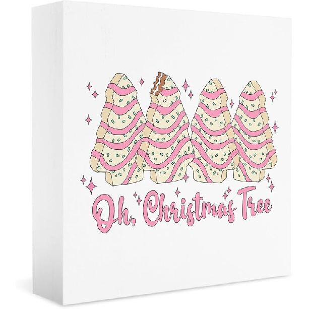 Christmas Vacation Funny Decorations - Xmas Holiday Sign, 5 X 5 Inches