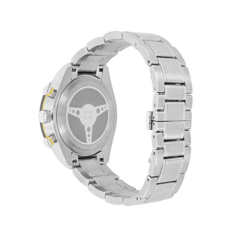 Tissot 516 Quartz Movement Men's Watches Watch 42mm Black Dial Stainless Steel Case Stainless Steel Watchband T100.417.11.051.00