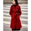 Sisui Nianhua Women's Elegant Mid-Length Wool Coat