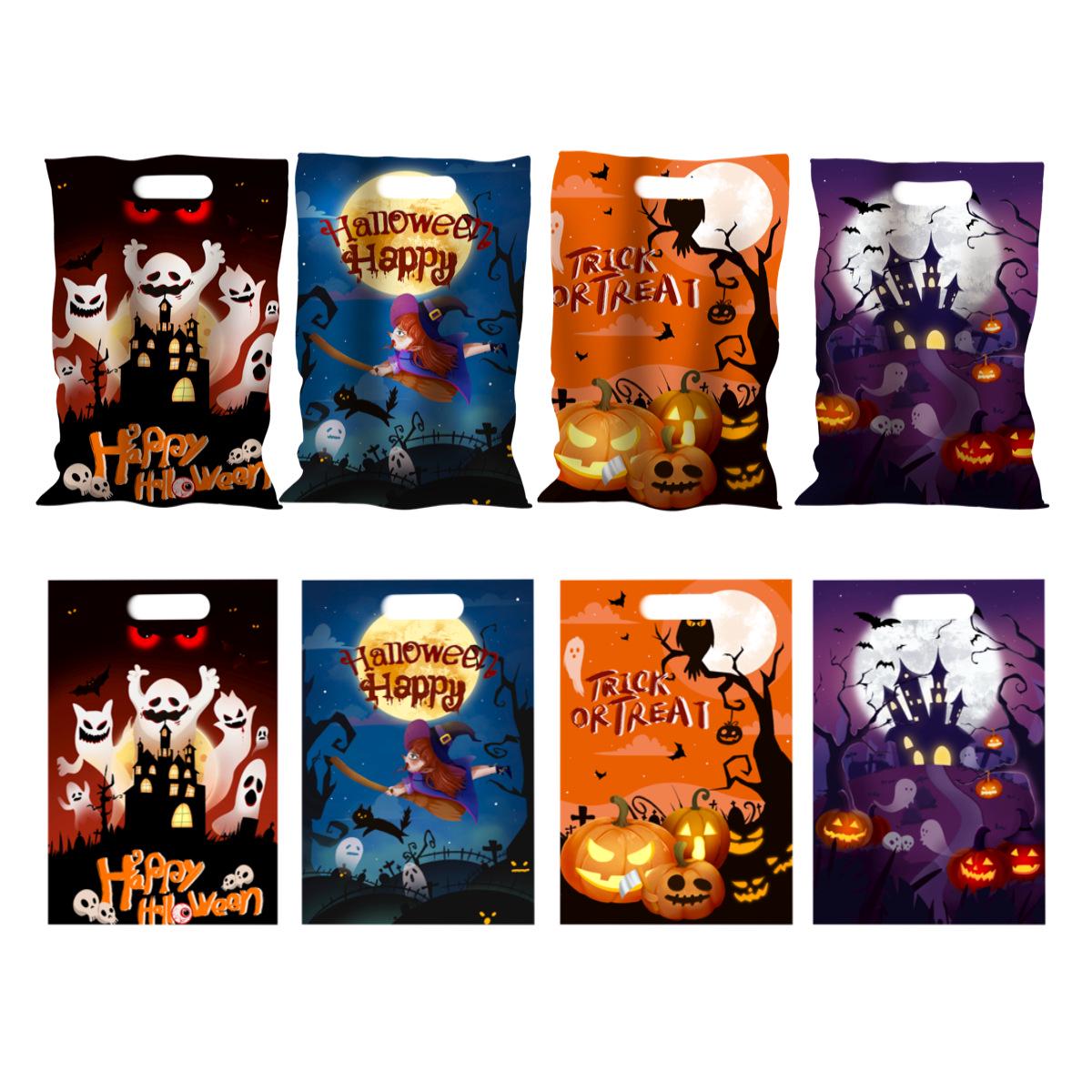 

Оригинальная сумка-тоут на Хэллоуин для детской вечеринки, для закусок и конфет