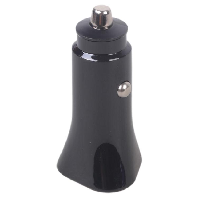 Portable 38W Double  USB Car Chargers Plastic Vehicle Chargers Simple Operate for Safe & Efficient Multiple Device Charg