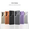 Hollow Out Heat Dissipation 2in1 Metal Frame Phone Case for Samsung Galaxy S23 S24 S25 S26 Ultra Creative Fragrance Hard Cover