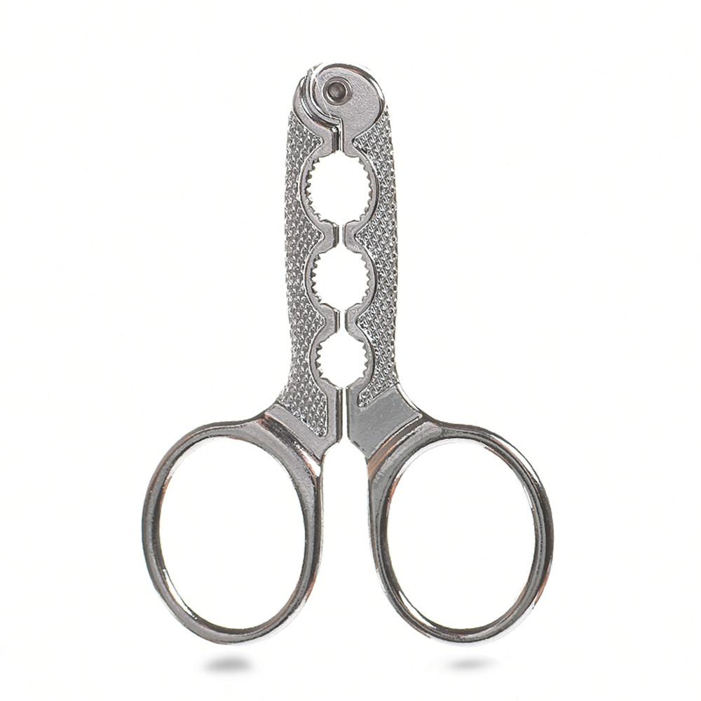 Portable Nut Opener Aluminum Alloy Walnut Pliers Pistachio Hazelnut Sheller Sunflower Seeds Cutter Multifunctional 3in1 Nut Tool