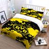 Yellow splatter, "BVB 09". Bedding sets Duvet cover sets Duvet covers Pillowcases(1 * Duvet Cover 2 * Pillowcases without duvet insert)