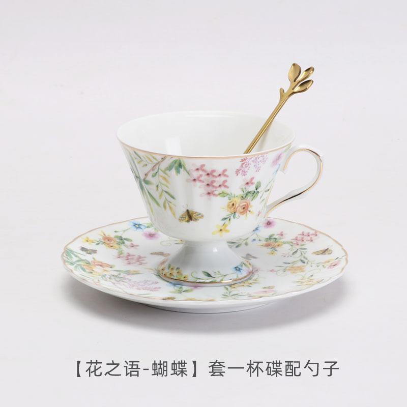 Ceramic Black Tea Mug Saucer Afternoon Tea Coffee Cup Saucer Sets Couple Cup Set Home Creative Drinkware Mug New Home Gift
