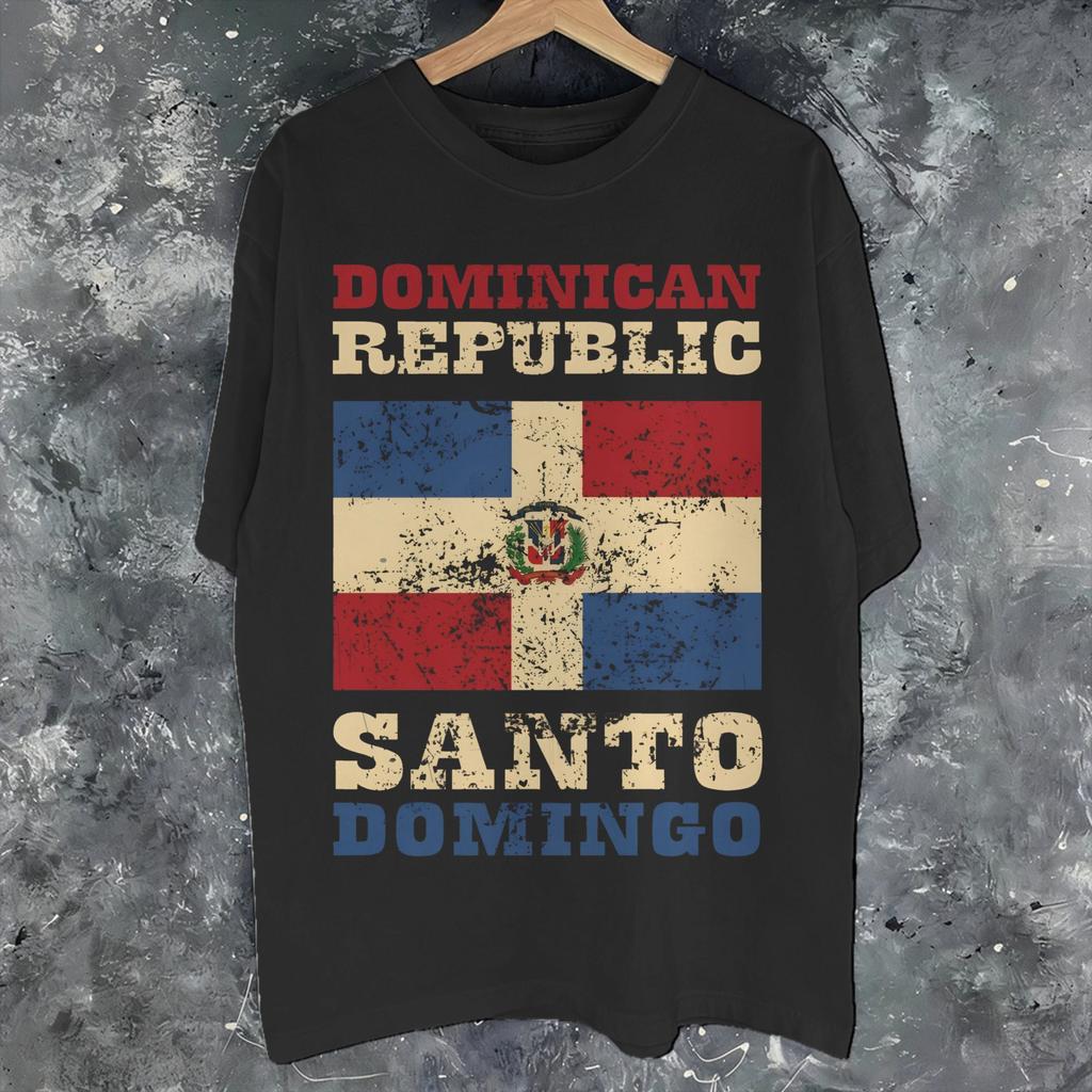 Unisex Women Graphic Print Dominican Republic  Tee T Shirt Pure Cotton  Tshirts Clothes