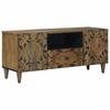 TV Cabinet Brown 105 X 33 X 46 Cm Solid Mango Wood