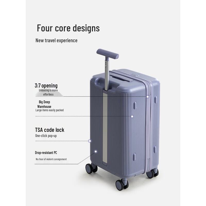 OIWAS Pioneer Series Hardshell Carry-on Luggage