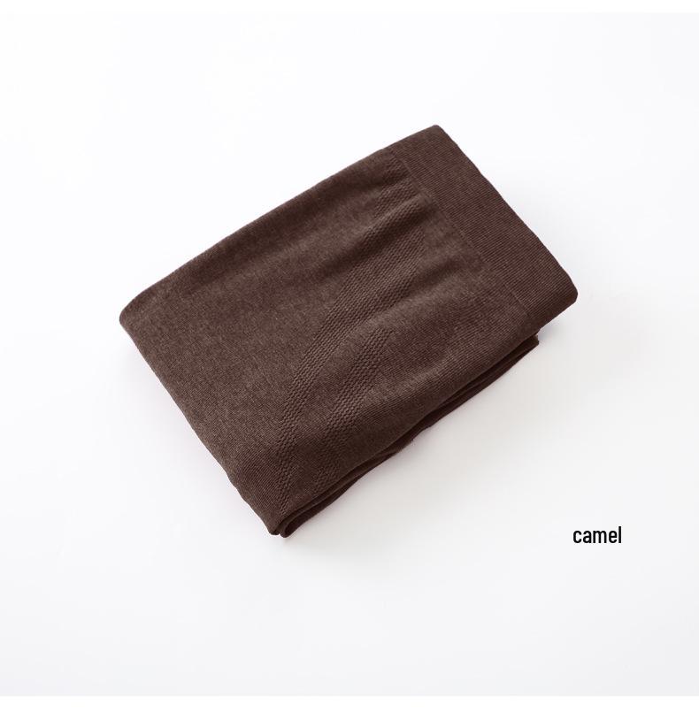 

Оформление: Женские зимние теплые бархатные бесшовные брюки с тепловыделением One Size (Recommended 90~150 jin) верблюд