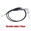 Motorcycle Parts Throttle Cable  90cm 110cm 130cm 150cm For Harley Sportster 1200 Custom Anniversary XLH1200C Police XL1200CP
