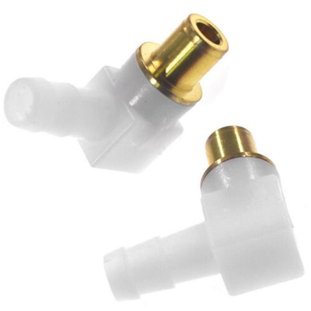2Pcs Carburetor Fuel Elbow Hose Connector Fittings For BS 692317 493496 494451
