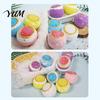 Bathing Accessories 100G Handmade Sea Salt Bath Bombs, Natural Plants Extract Essential Oils Fizzies Ball Ball, Dry Skin Moisturizing Shower for Women