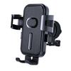 Motorcycle Phone Holder with 360 Degree Rotation for Handlebar and Rearview Mirror Secure and Adjustable Bracket
