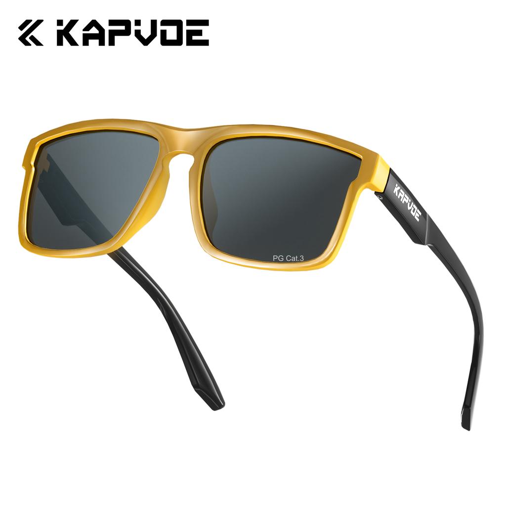 Kapvoe Polarized Hiking Eyewear Sunglasses Fashion Glasses Men UV400 Sun Glasses for Women Cycling Fishing Driving Outdoor