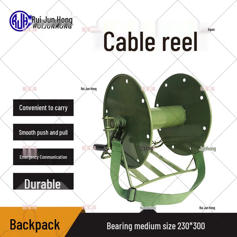 

Portable Hand-Crank Cable Reel
