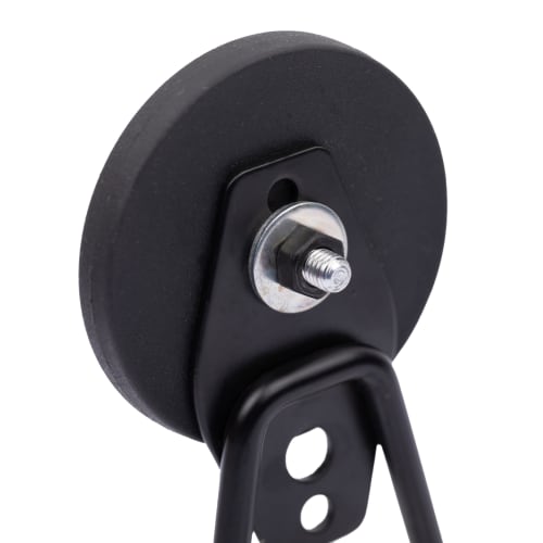 HFS(R) Super Strong Magnetic Hooks, 66mm Diameter, 20kg Vertical Adsorption Force, 2-Piece Set for Wall Mounting