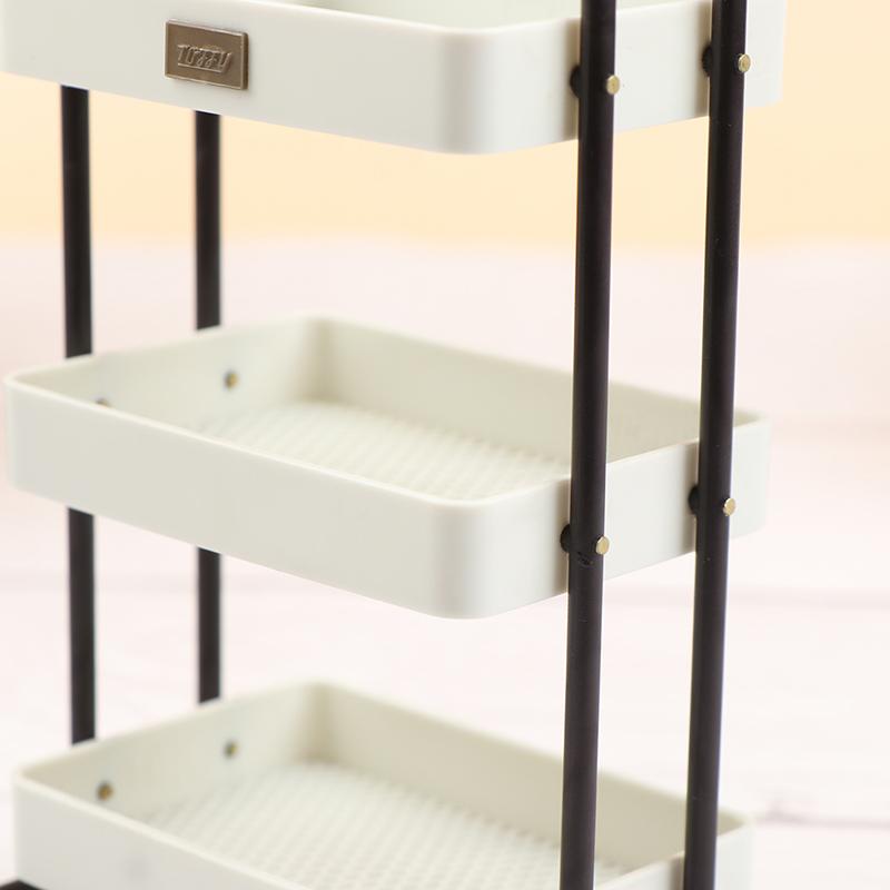 Doll House Home Furnishings Mini Kitchen Rack Movable Electrical Rack