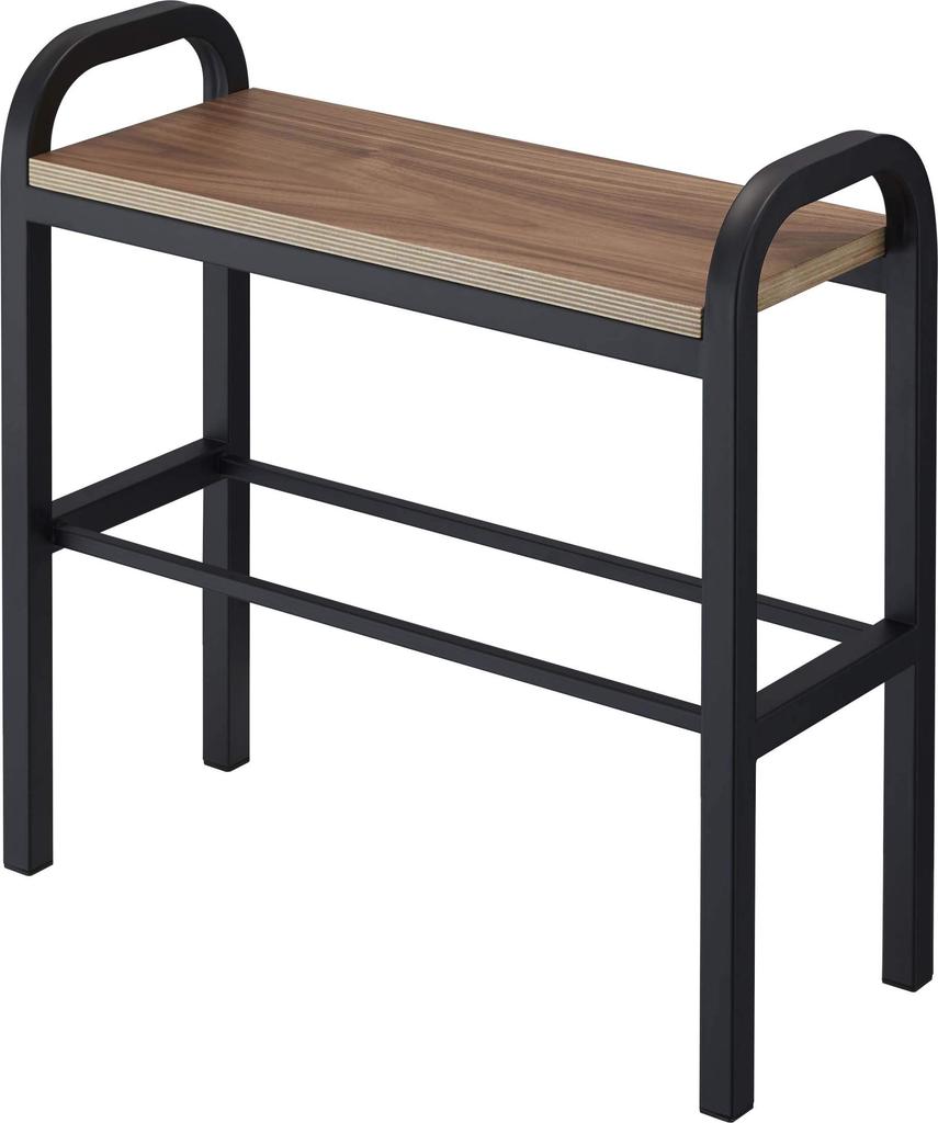 a comfortable bench shoe rack in by Yamazaki This entryway rack features a handle and is slim and perfect for entryway storage and shoe Tower, black,