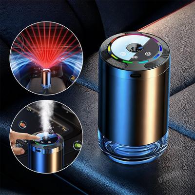 Auto Diffusor Luftbefeuchter Tragbar Aromatherapie Lufterfrischer Auto Luftbefeuchter mit 5 Nebelmodi für Zuhause Büro Schlafzimmer Reise