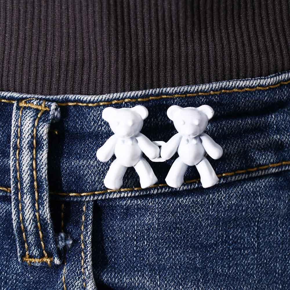 Waist Skirt Pant Jeans Waist Tighten Clip Waist Button Waist Pin Buckle Clothing Accessories