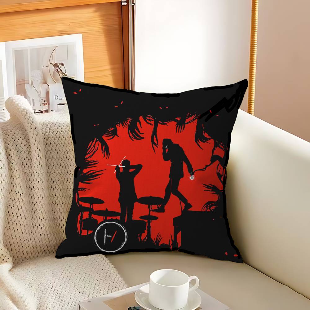 TTwenty One PPilots Band Cm Cushion Cover Pillow Cover Decor Pillowcase Home Pillowcase for Couch Pillow