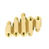 Hexagonal M3 Copper Pillar Motherboard Isolation Support Stud