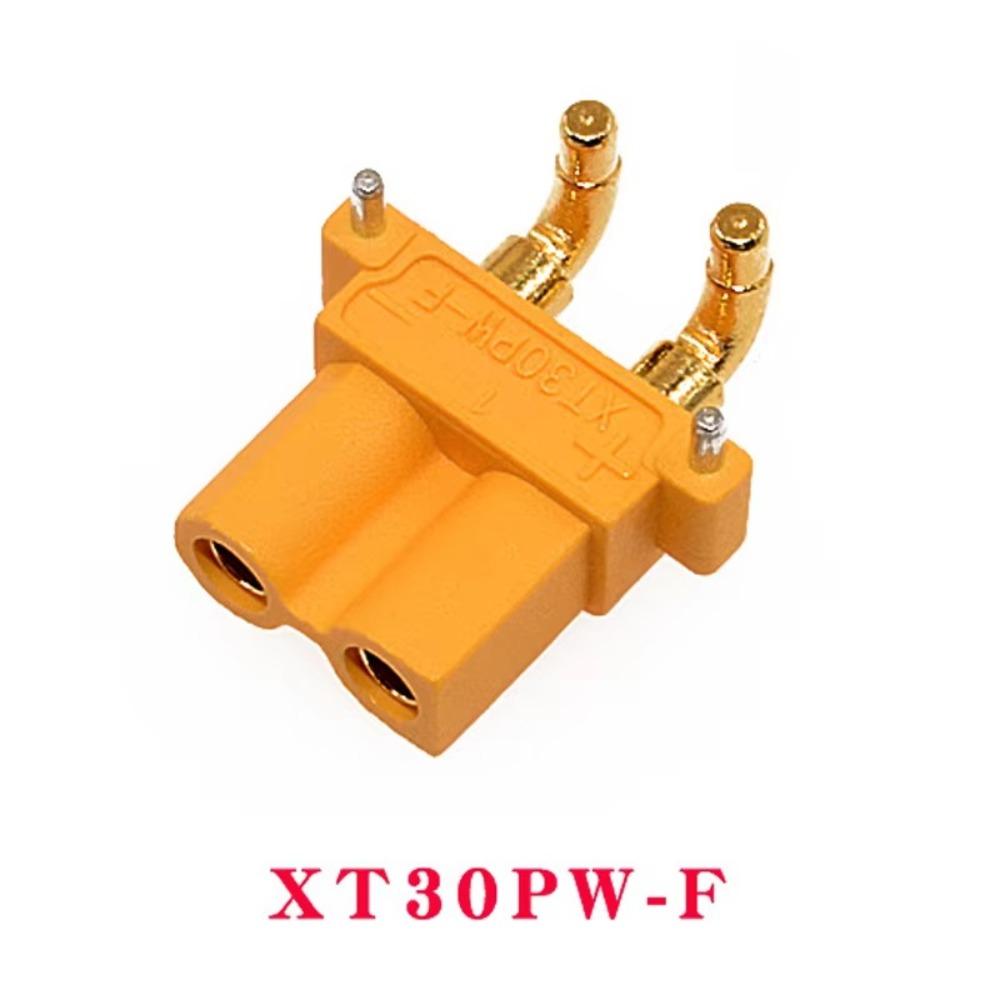 Durable Gold Plated Pin XT30PW Connector Low Resistance PA Insulation Housing PCB Mount Plug Lipo Battery Plug RC Drone Model